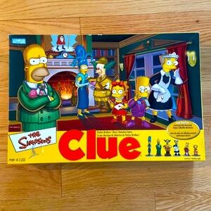 The Simpsons Clue Board Game